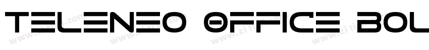 TeleNeo Office Bold字体转换